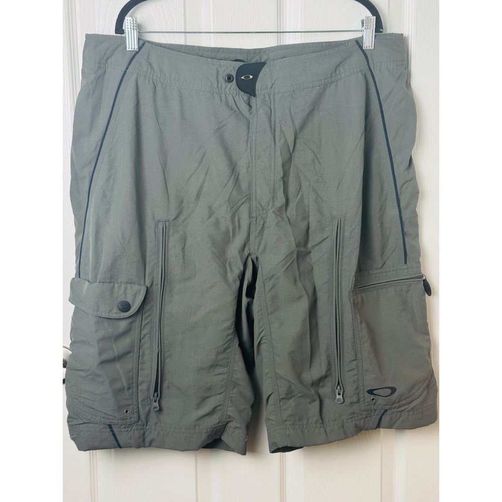 Oakley 90s Software Skull MTB Tactical Cargo Shorts XXL Padded